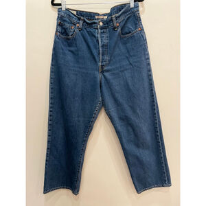 Levi's Blue Ankle & Cropped Jeans